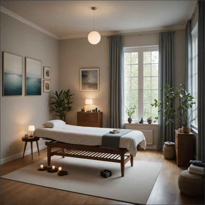 Stanza per trattamenti olistici con biorisonanza